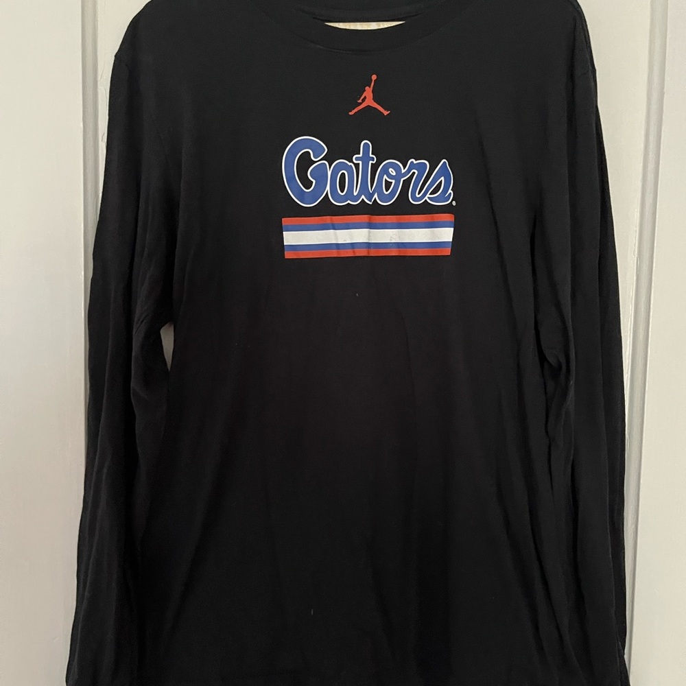 Nike Kids Black Gators Long Sleeve Tee